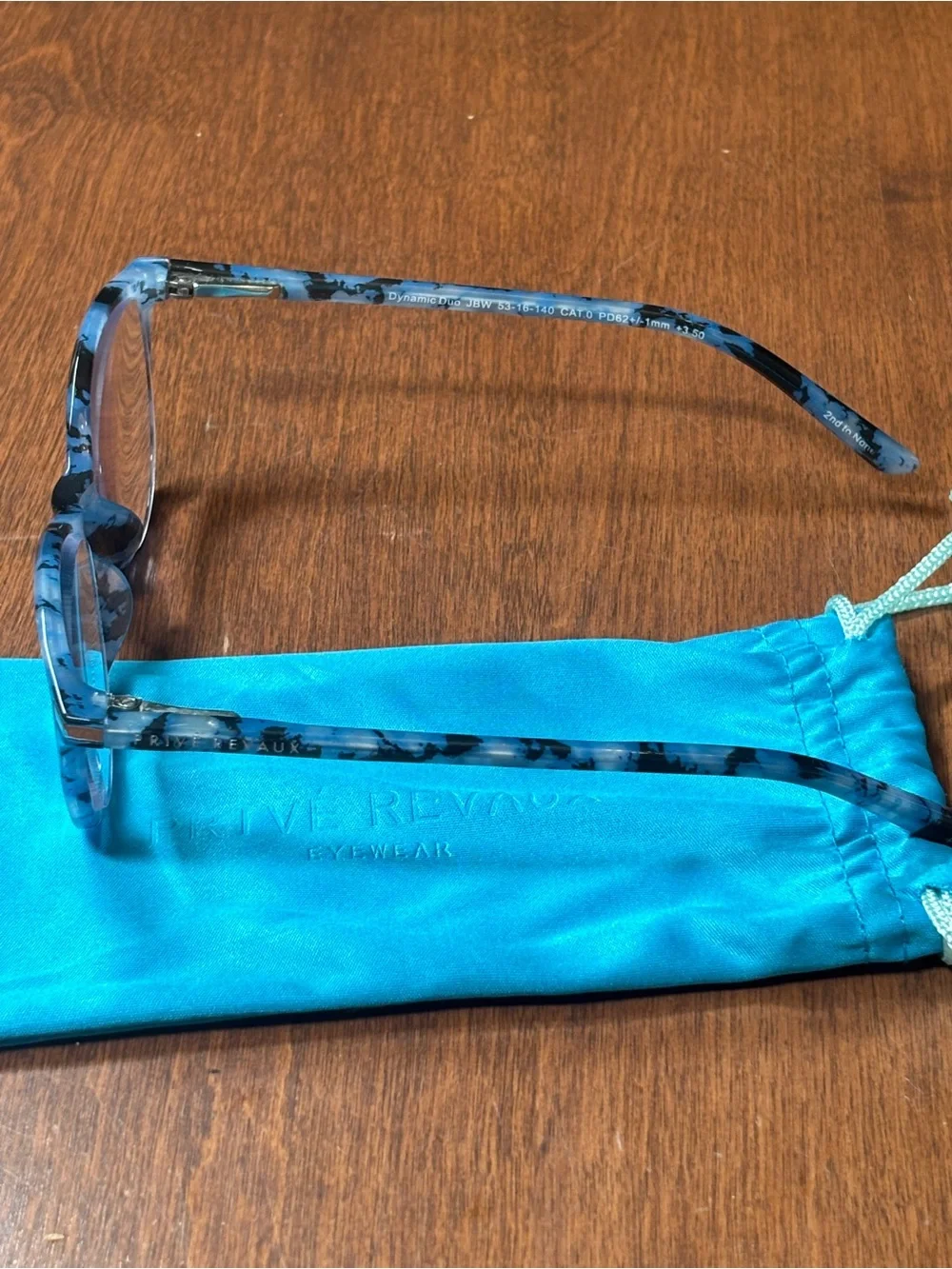Blue Tortoiseshell Cat Eye Sunglasses